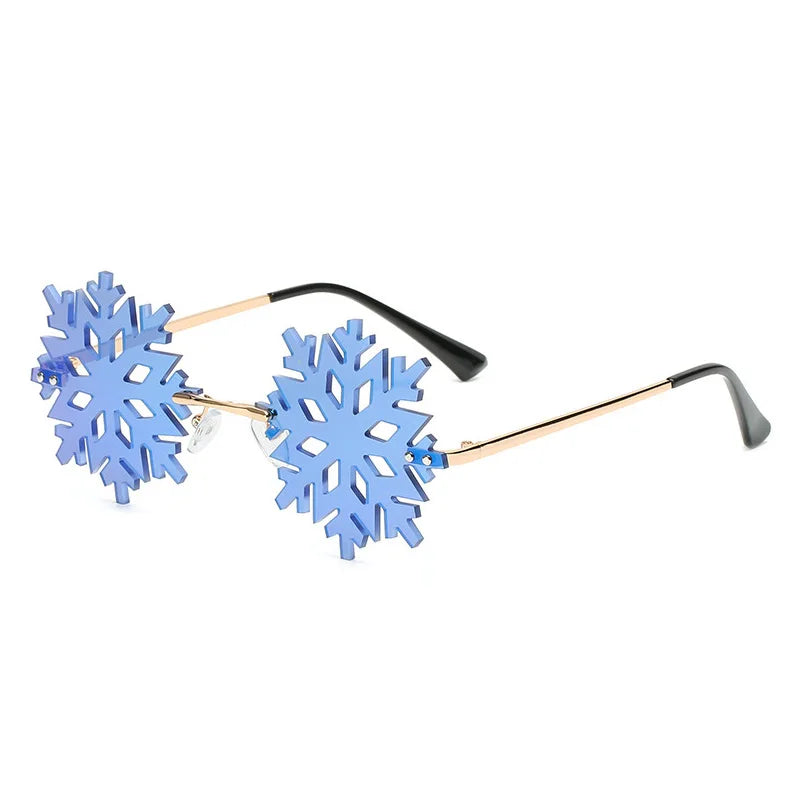 Silvia Rimless Round Sunglasses