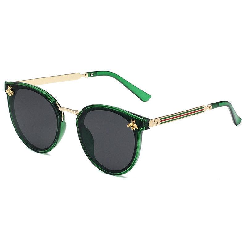 Anslie Retro Round Sunglasses - Rad Sunnies