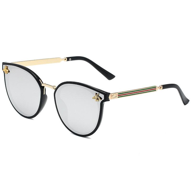 Anslie Retro Round Sunglasses - Rad Sunnies