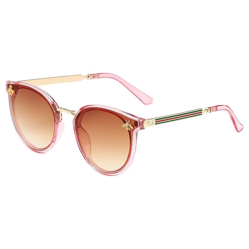 Anslie Retro Round Sunglasses - Rad Sunnies