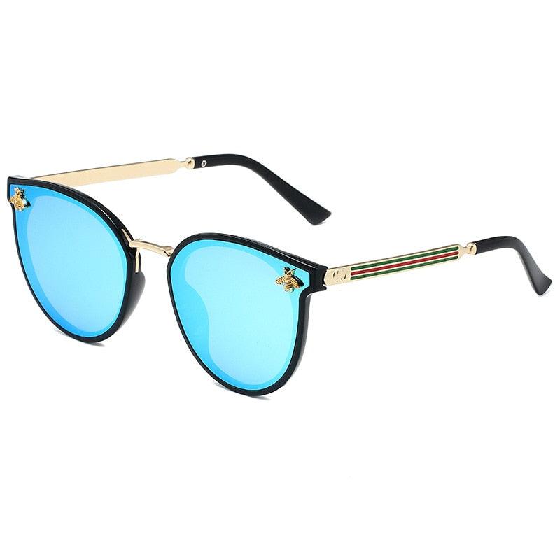 Anslie Retro Round Sunglasses - Rad Sunnies