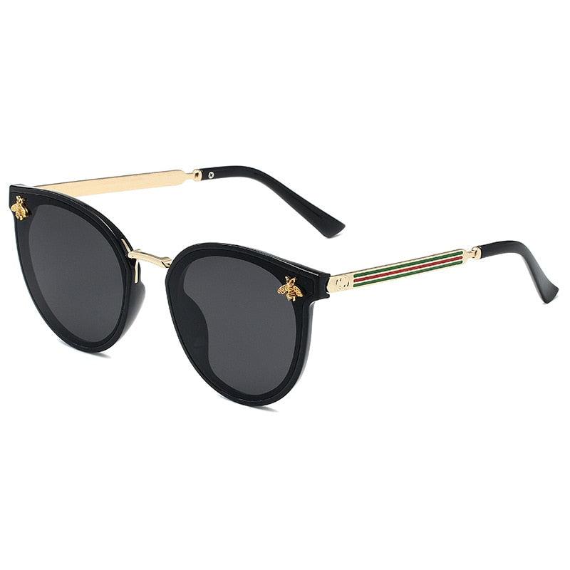 Anslie Retro Round Sunglasses - Rad Sunnies