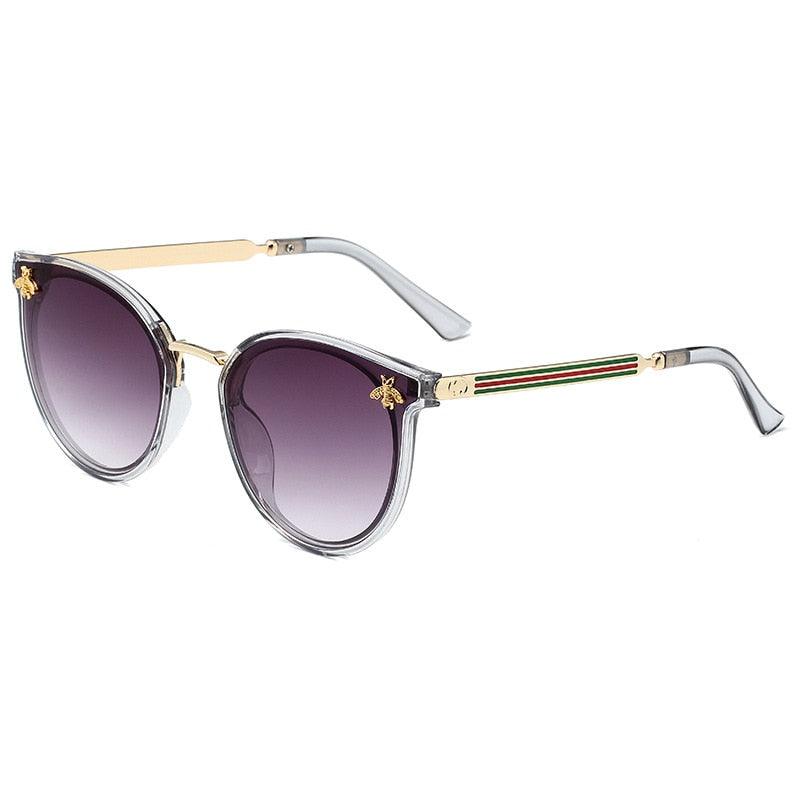 Anslie Retro Round Sunglasses - Rad Sunnies