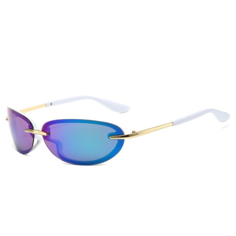 Camilo Retro Oval Sunglasses - Rad Sunnies