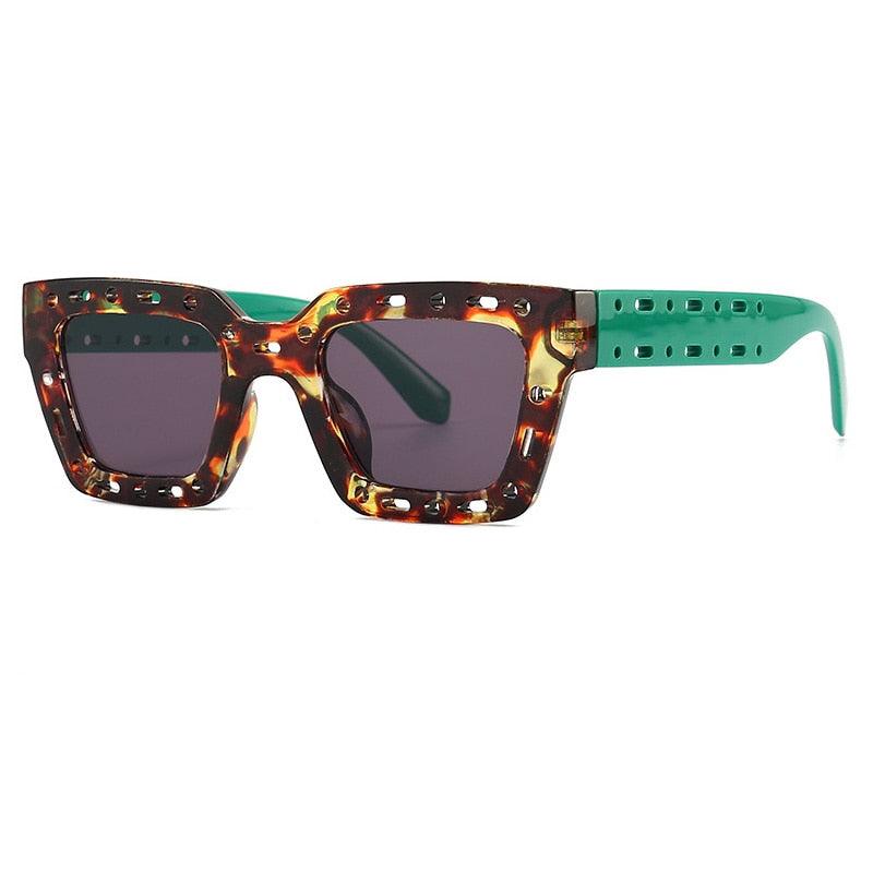 Elowen Retro Square Sunglasses - Rad Sunnies