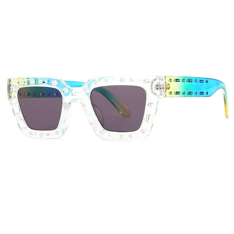 Elowen Retro Square Sunglasses - Rad Sunnies