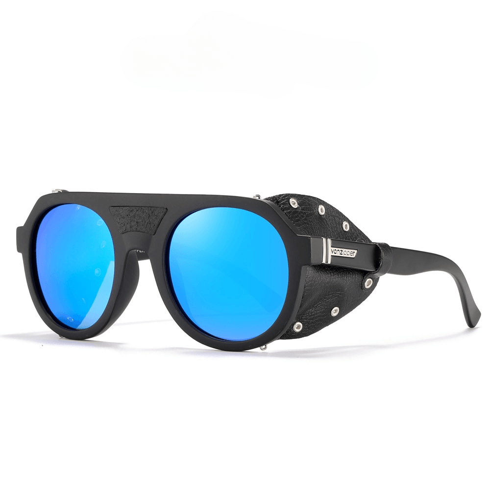 Gidget Steampunk Round Polarized Sunglasses - Rad Sunnies