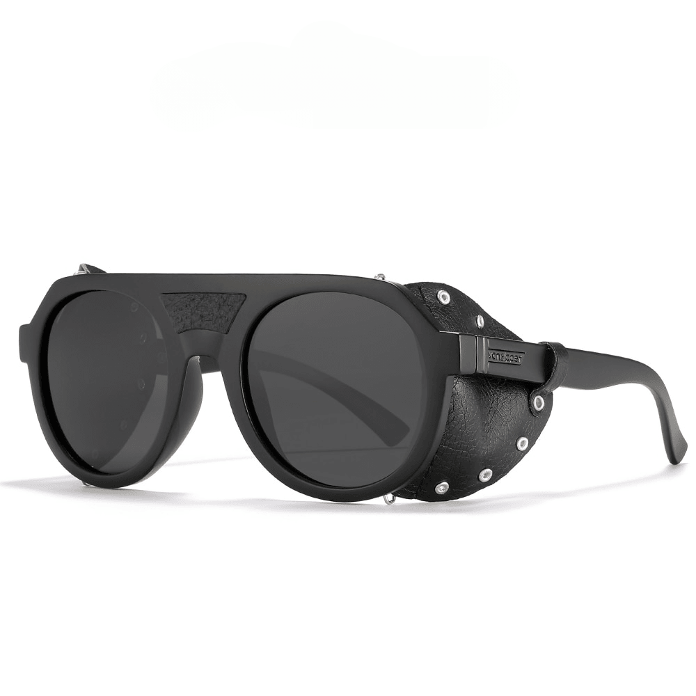 Gidget Steampunk Round Polarized Sunglasses - Rad Sunnies