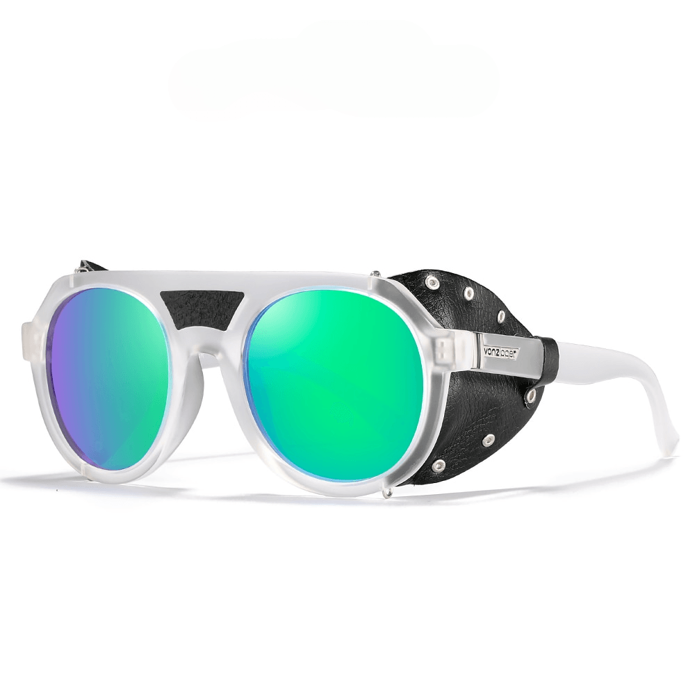 Gidget Steampunk Round Polarized Sunglasses - Rad Sunnies