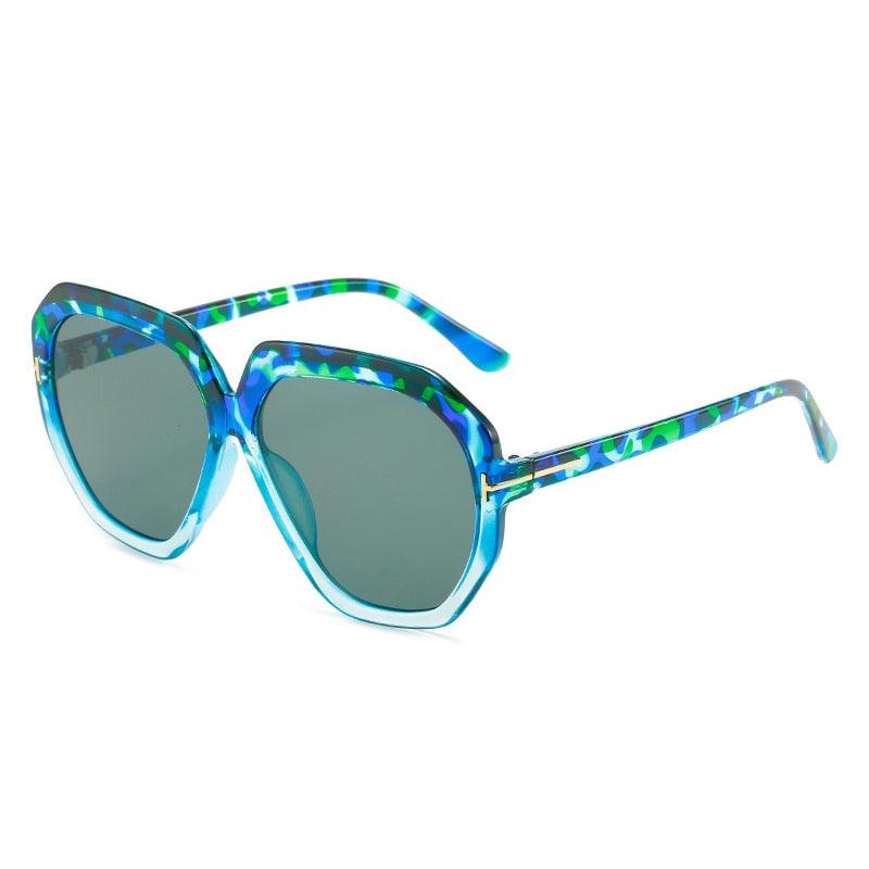 Hailee Oversized Geometric Sunglasses - Rad Sunnies