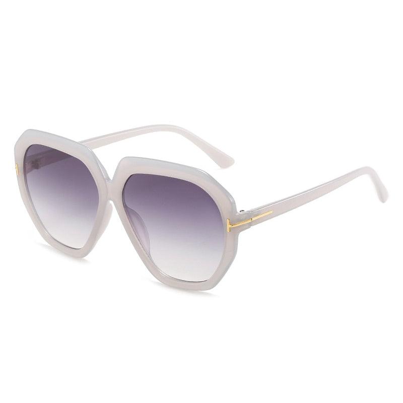 Hailee Oversized Geometric Sunglasses - Rad Sunnies