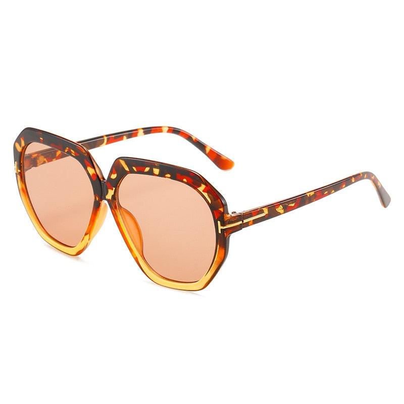 Hailee Oversized Geometric Sunglasses - Rad Sunnies