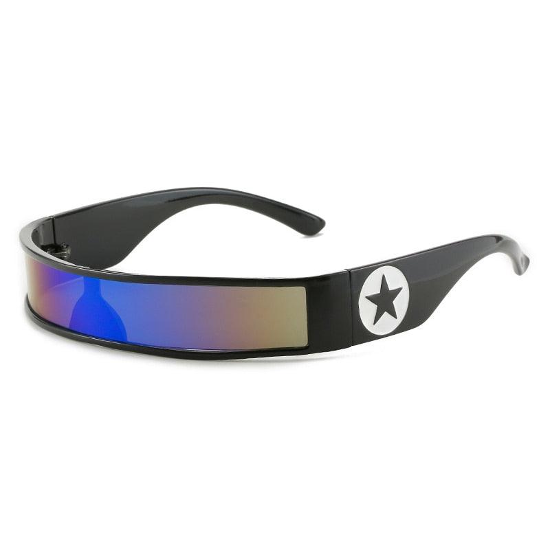 Hypernova Retro Wrap Around Sunglasses - Rad Sunnies