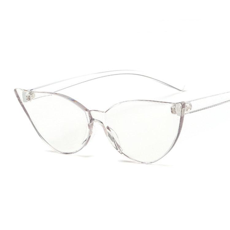 Johanna Rimless Cat Eye Sunglasses - Rad Sunnies