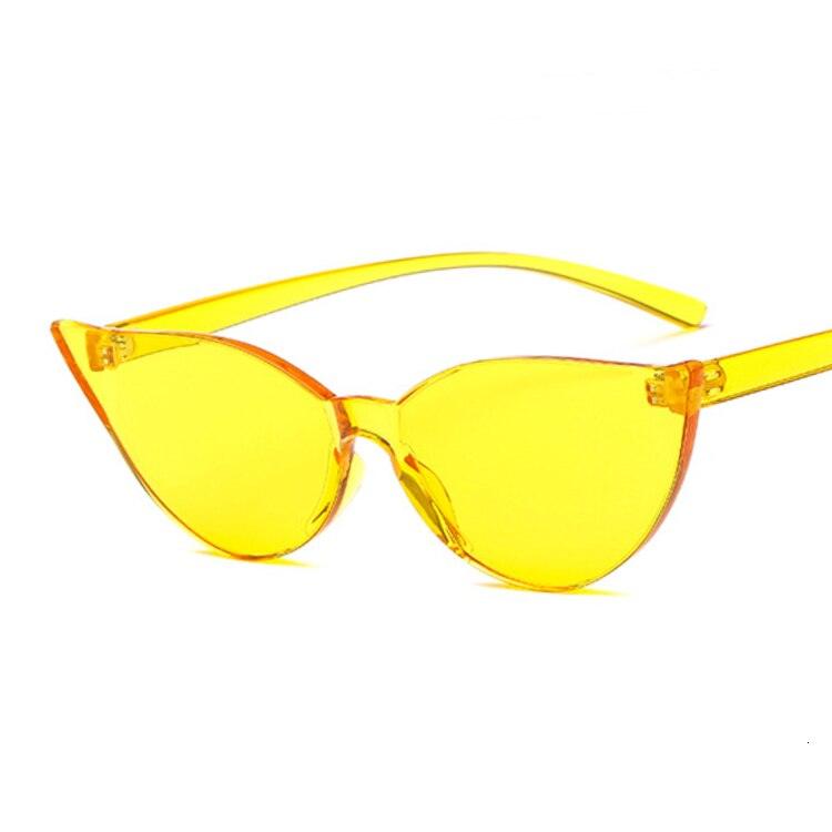 Johanna Rimless Cat Eye Sunglasses - Rad Sunnies