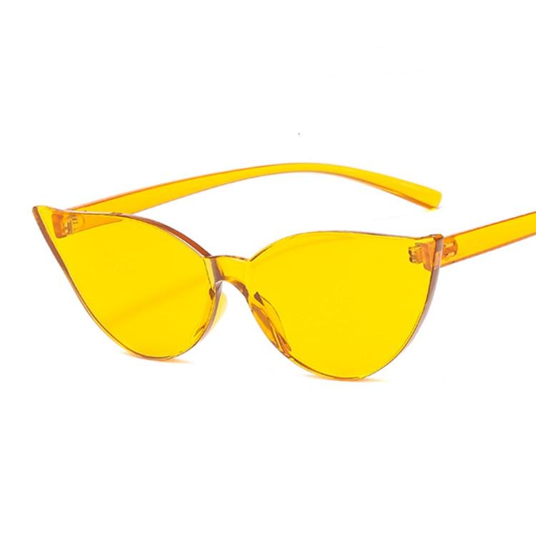 Johanna Rimless Cat Eye Sunglasses - Rad Sunnies