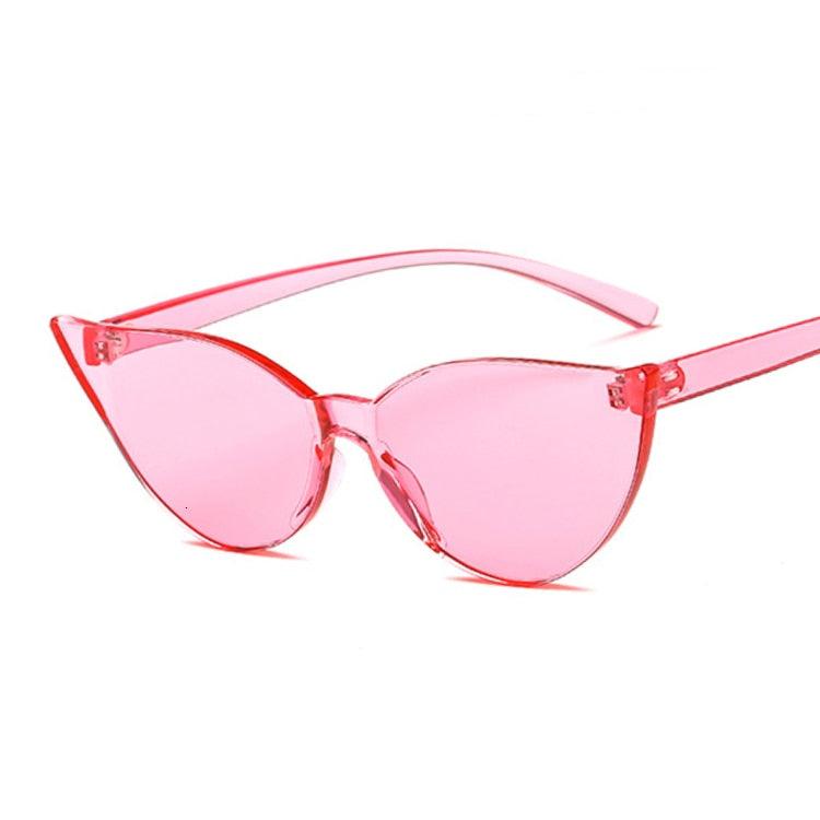 Johanna Rimless Cat Eye Sunglasses - Rad Sunnies