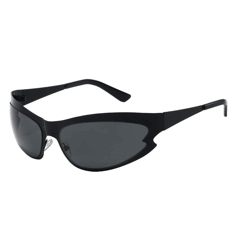 Keiko Steampunk Wrap Around Sunglasses - Rad Sunnies