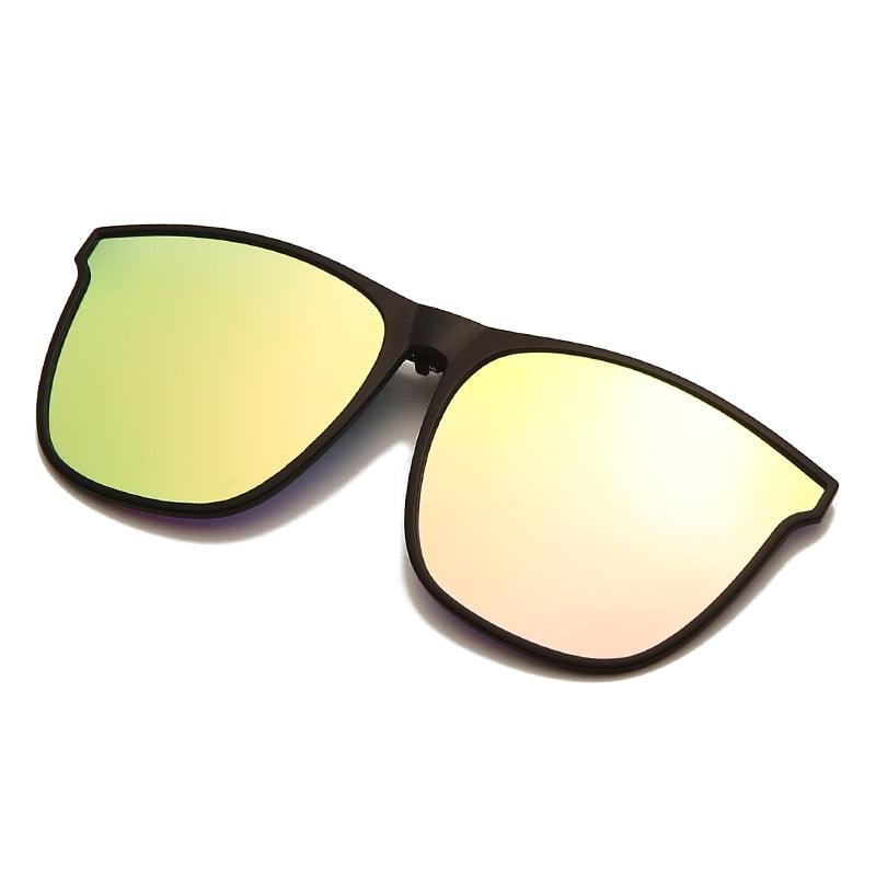 Kiko Clip On Square Polarized Sunglasses - Rad Sunnies