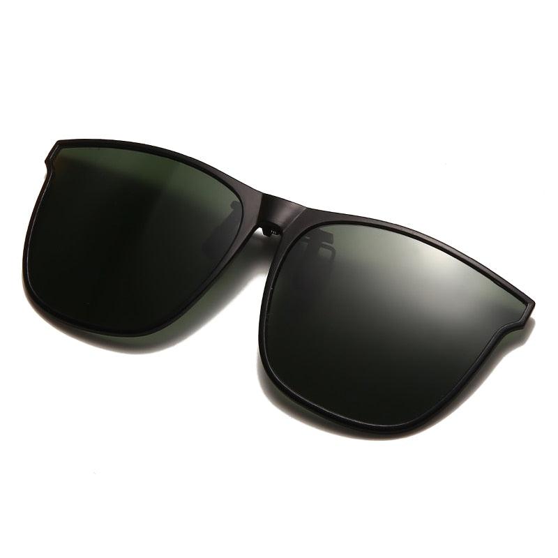 Kiko Clip On Square Polarized Sunglasses - Rad Sunnies