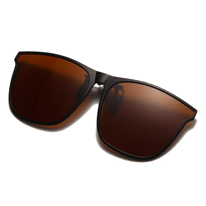 Kiko Clip On Square Polarized Sunglasses - Rad Sunnies