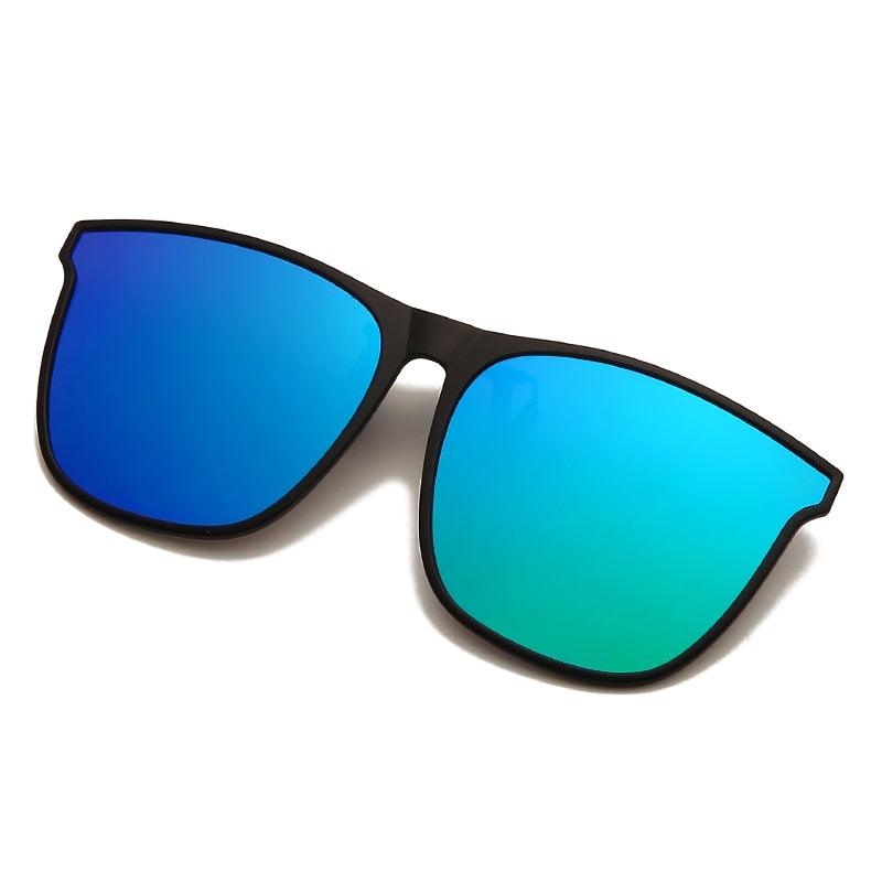 Kiko Clip On Square Polarized Sunglasses - Rad Sunnies