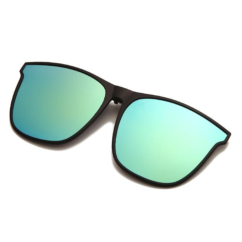 Kiko Clip On Square Polarized Sunglasses - Rad Sunnies