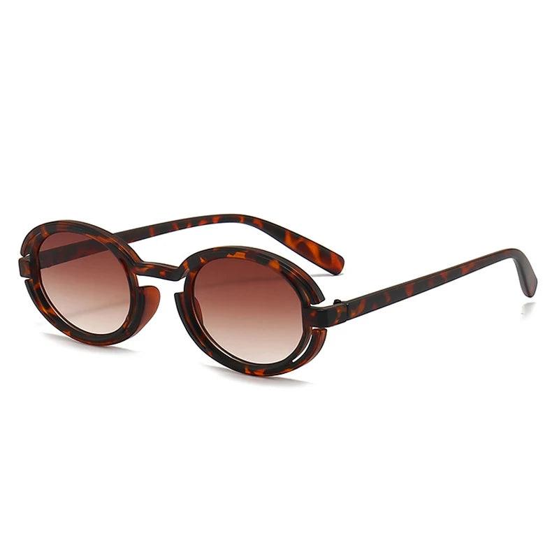 Miyako Retro Oval Sunglasses - Rad Sunnies