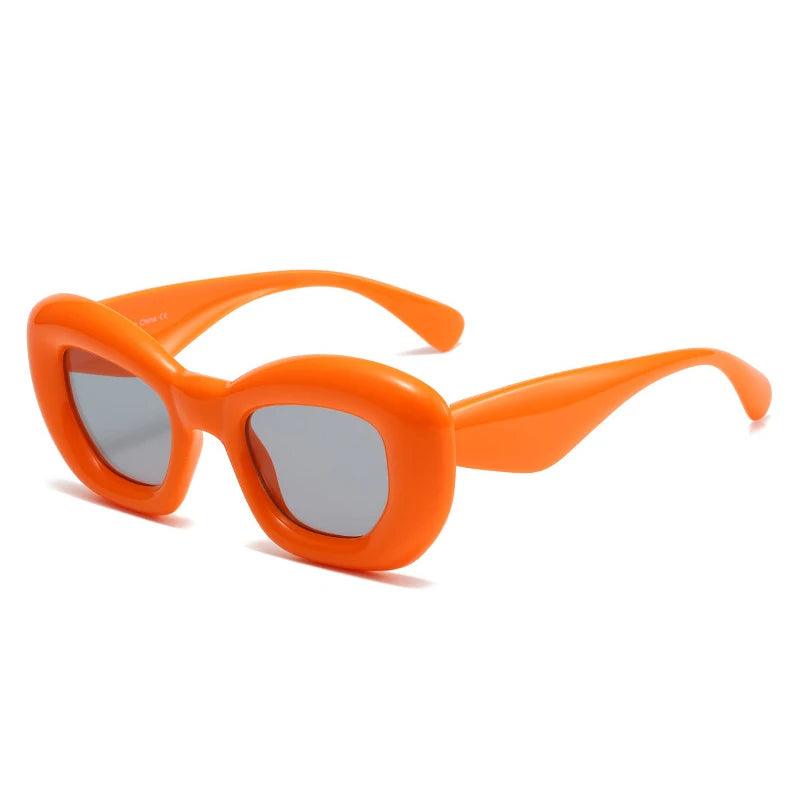Nola Retro Rectangle Sunglasses - Rad Sunnies