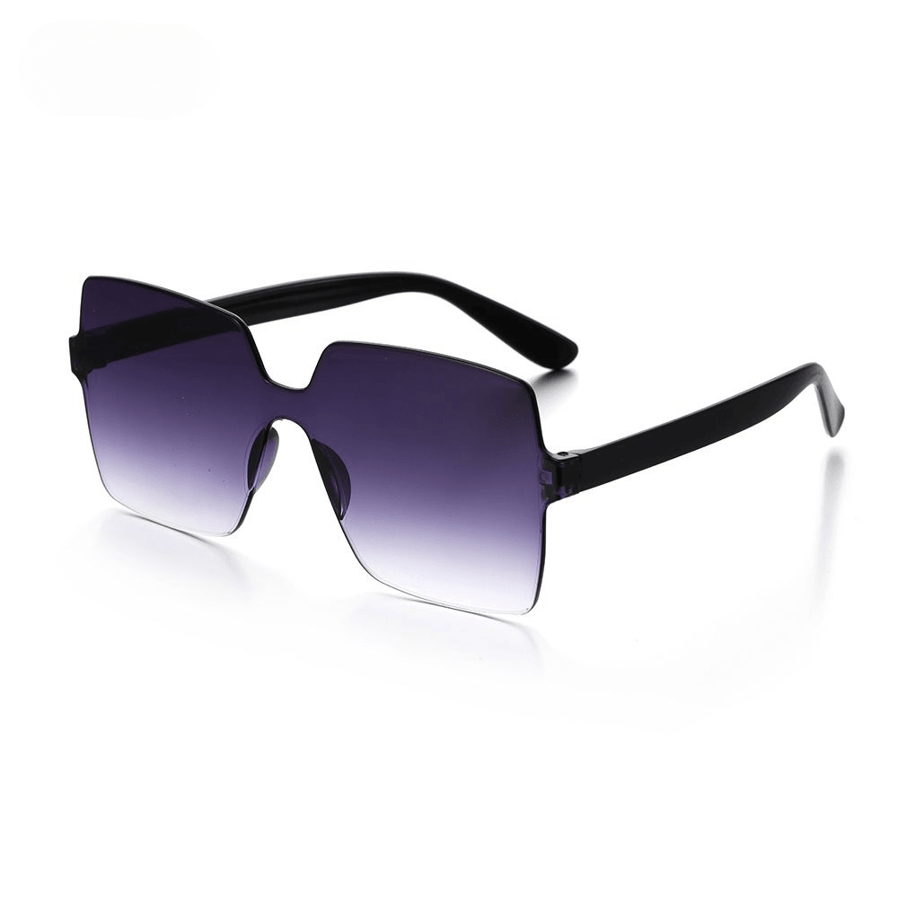 Nori Rimless Square Sunglasses - Rad Sunnies
