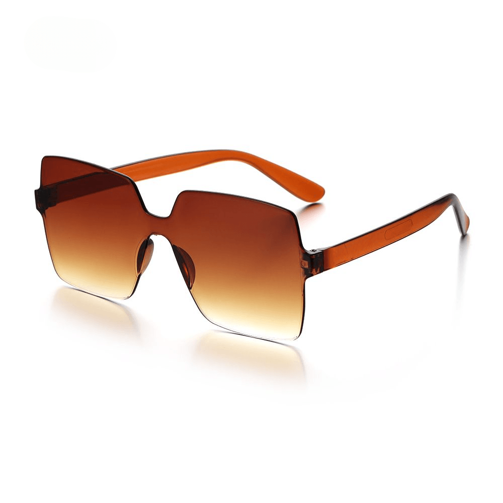 Nori Rimless Square Sunglasses - Rad Sunnies