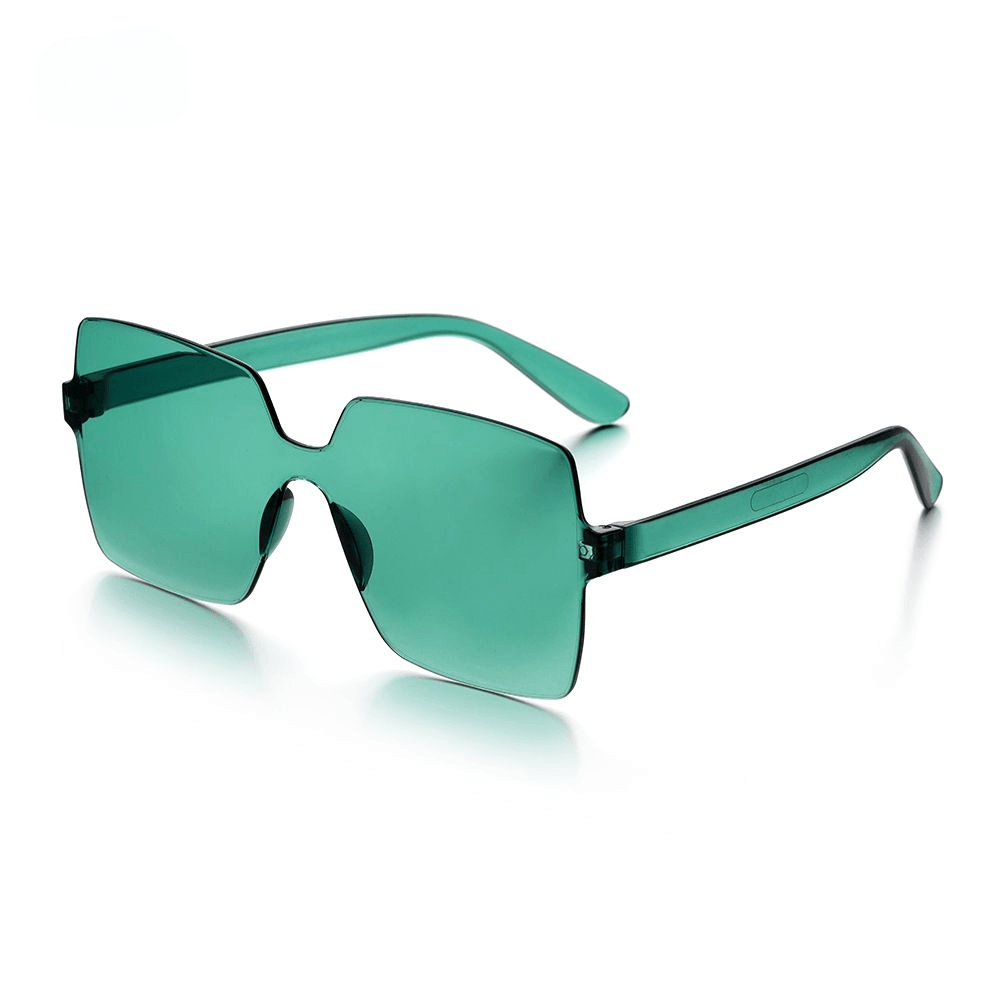 Nori Rimless Square Sunglasses - Rad Sunnies