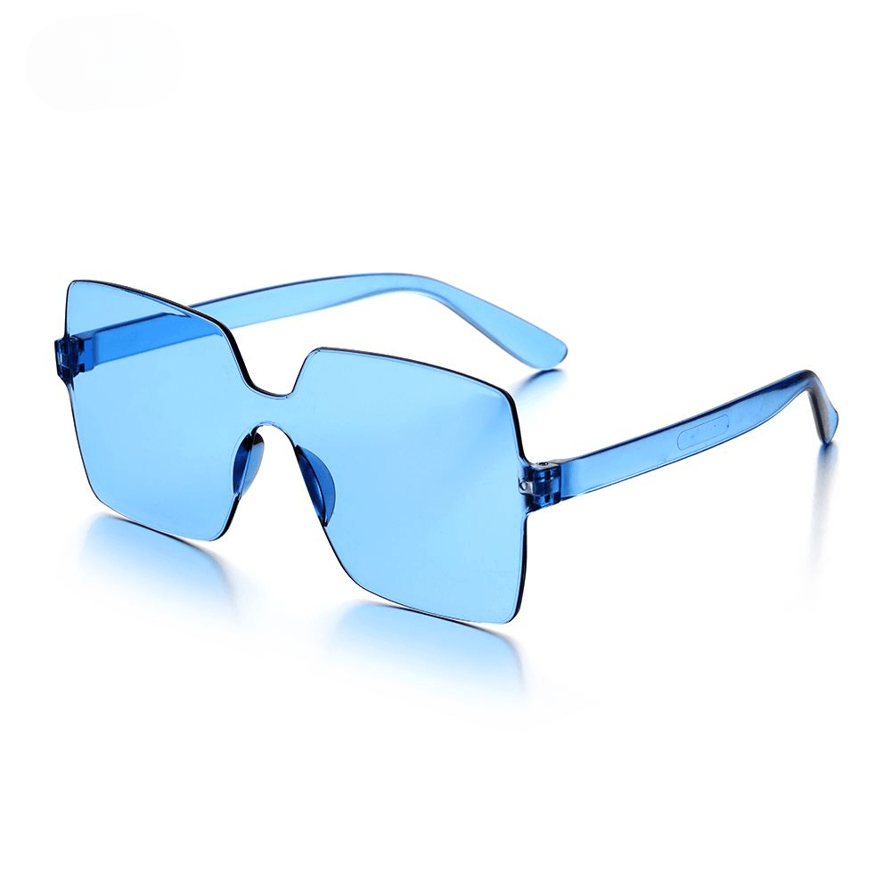Nori Rimless Square Sunglasses - Rad Sunnies