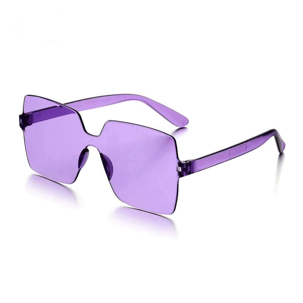 Nori Rimless Square Sunglasses - Rad Sunnies