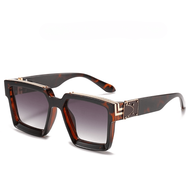 Nux Steampunk Square Sunglasses - Rad Sunnies