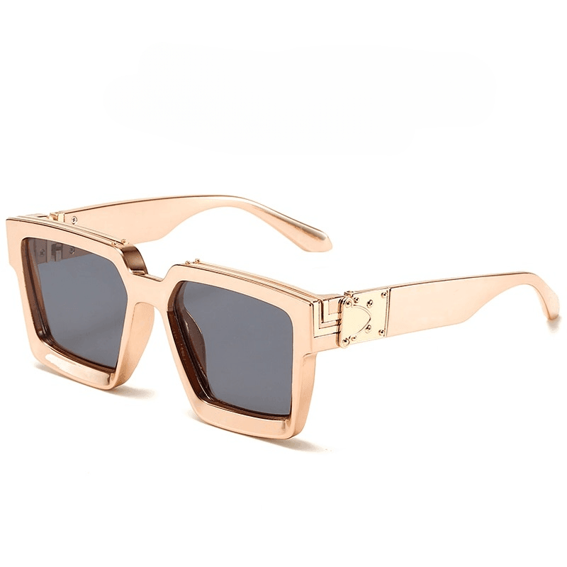 Nux Steampunk Square Sunglasses - Rad Sunnies