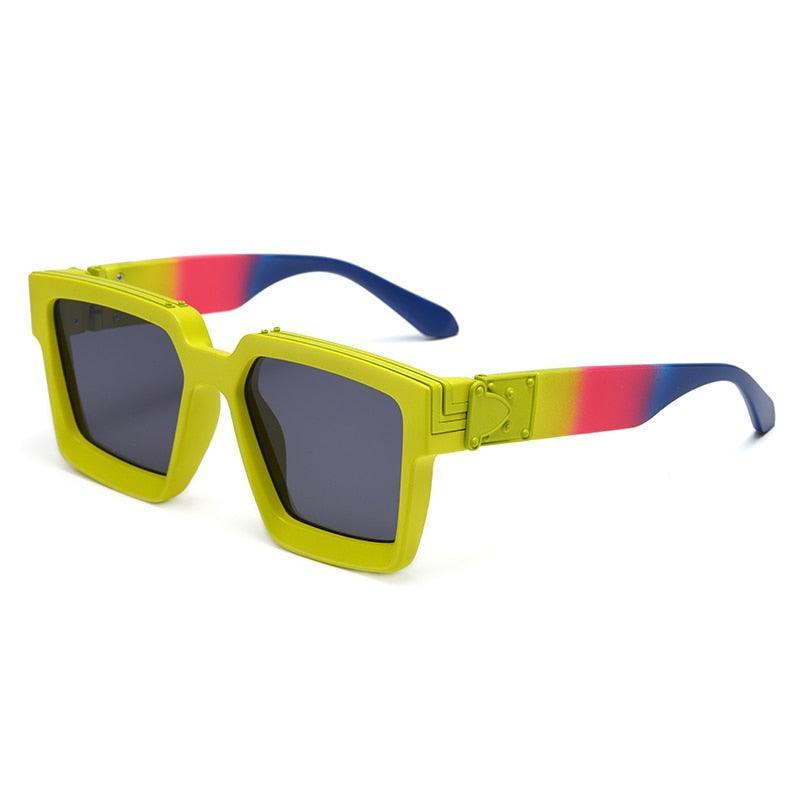 Nux Steampunk Square Sunglasses - Rad Sunnies