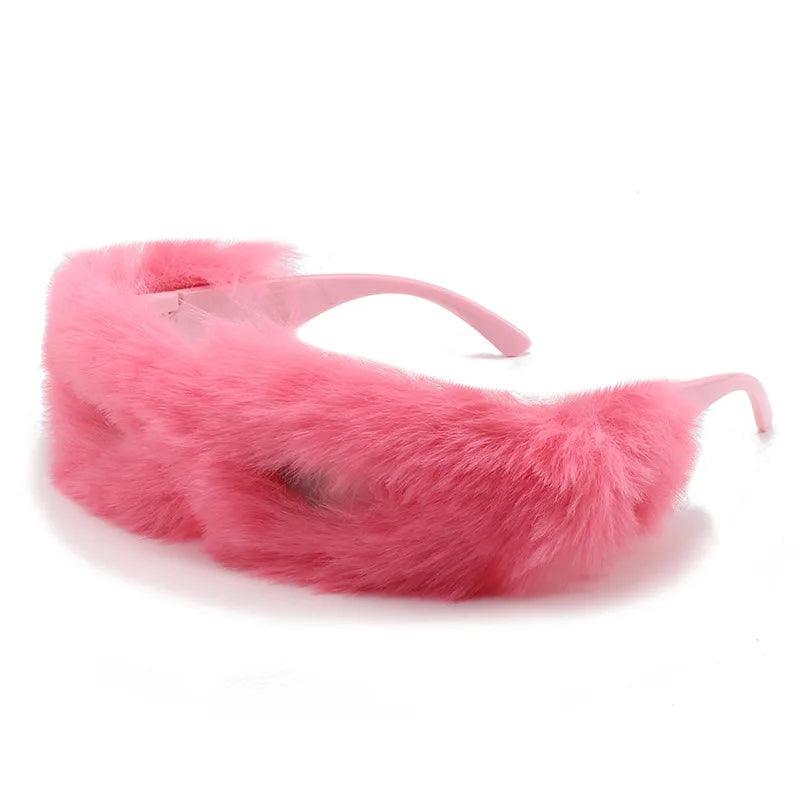 PomPom Funky Wrap Around Sunglasses - Rad Sunnies