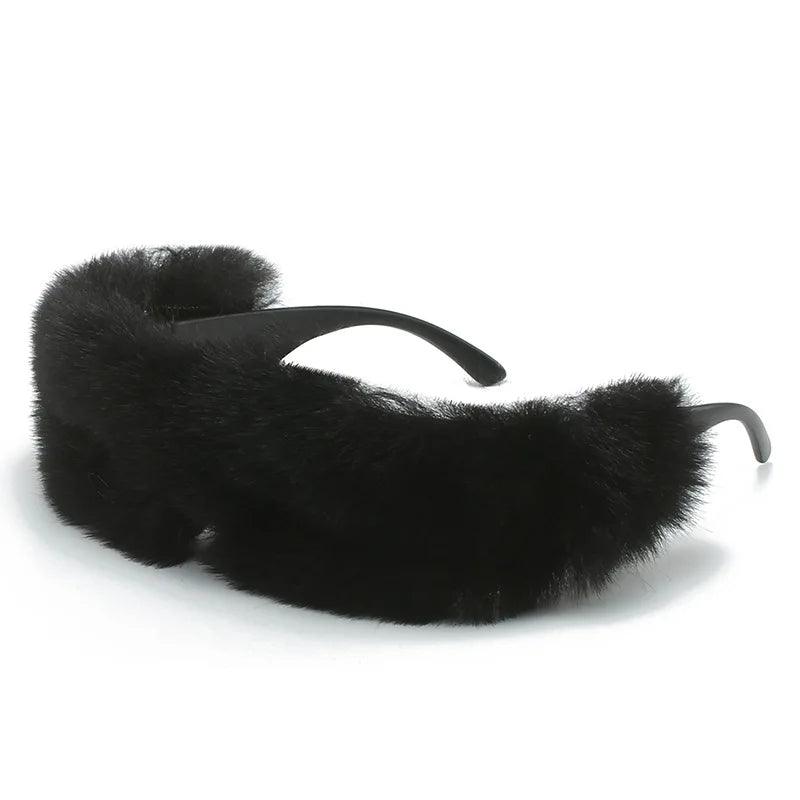 PomPom Funky Wrap Around Sunglasses - Rad Sunnies