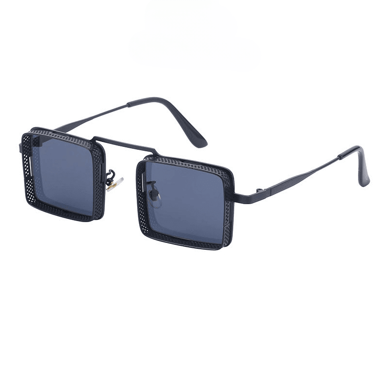Quirky Steampunk Square Sunglasses - Rad Sunnies