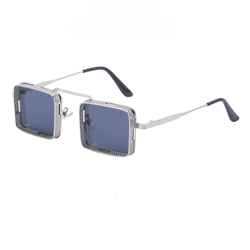 Quirky Steampunk Square Sunglasses - Rad Sunnies