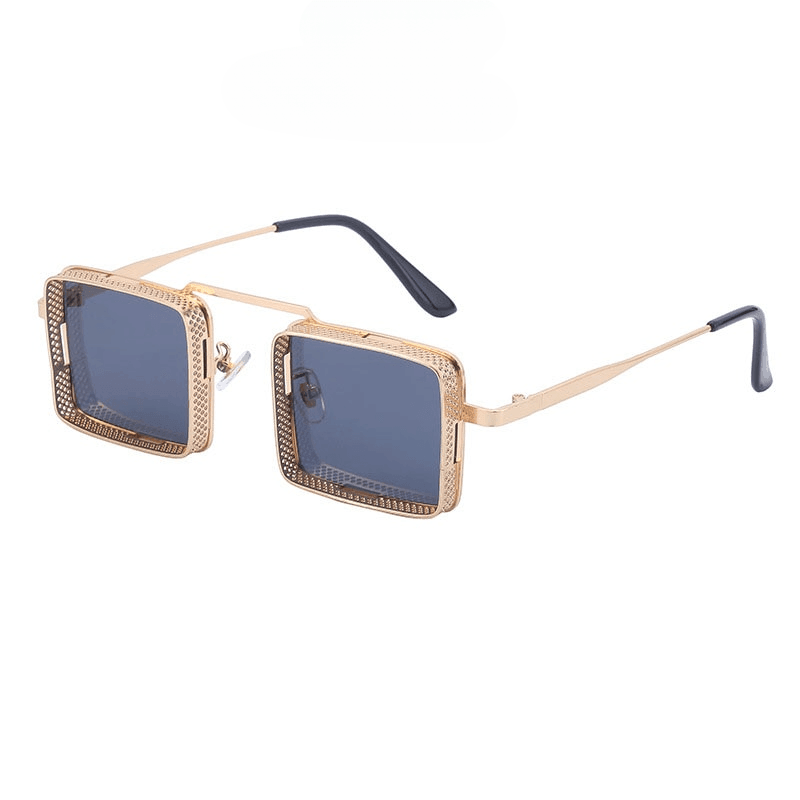 Quirky Steampunk Square Sunglasses - Rad Sunnies