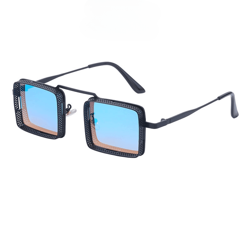 Quirky Steampunk Square Sunglasses - Rad Sunnies
