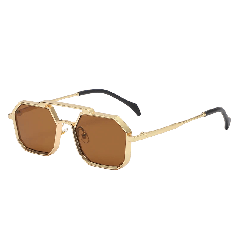 Remus Steampunk Square Sunglasses - Rad Sunnies