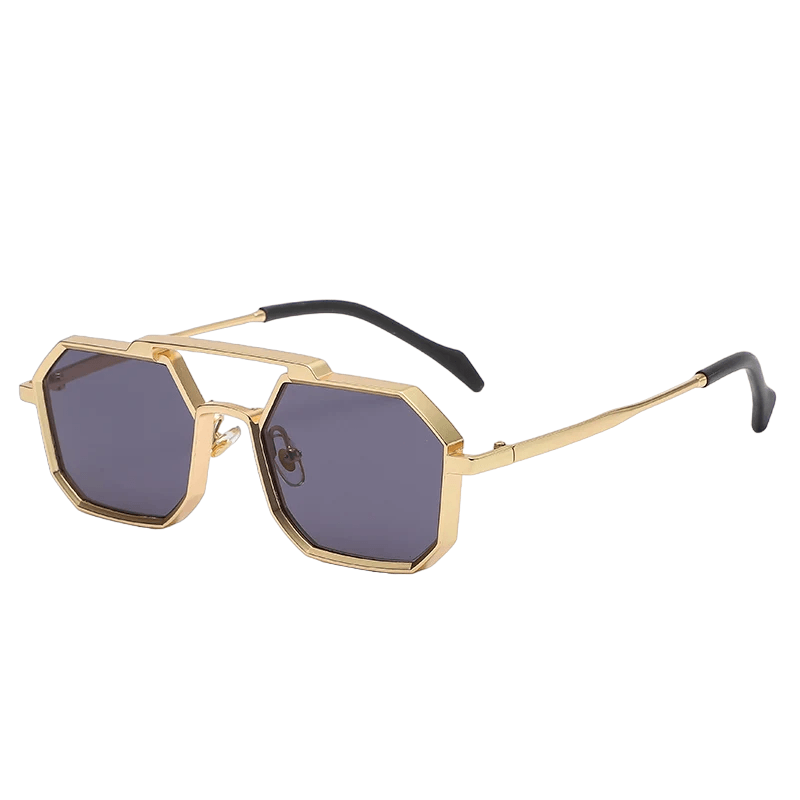 Remus Steampunk Square Sunglasses - Rad Sunnies