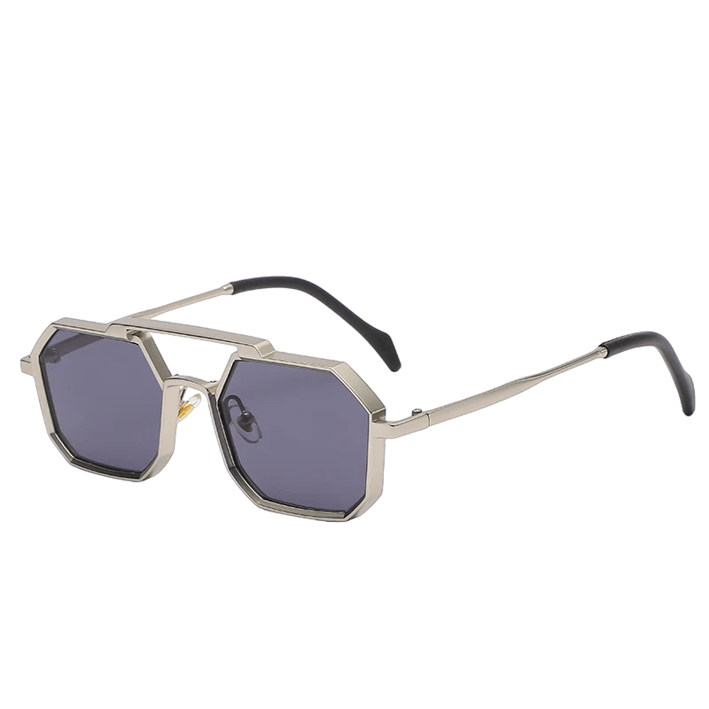 Remus Steampunk Square Sunglasses - Rad Sunnies