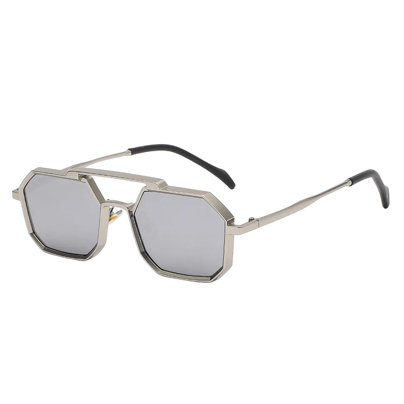 Remus Steampunk Square Sunglasses - Rad Sunnies
