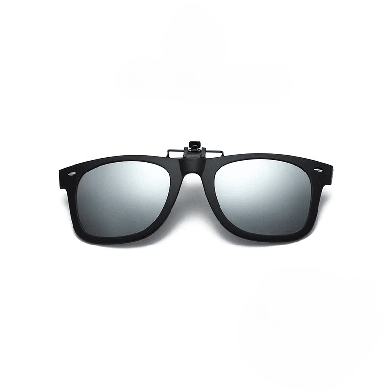 Reverie Clip on Square Polarized Sunglasses - Rad Sunnies