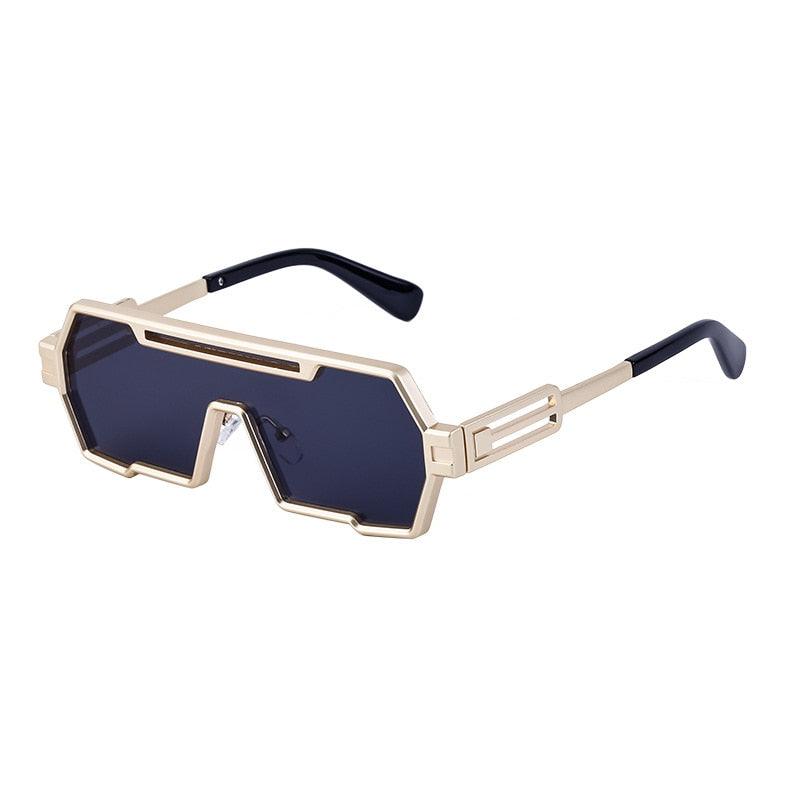 Ryan Steampunk Square Sunglasses - Rad Sunnies