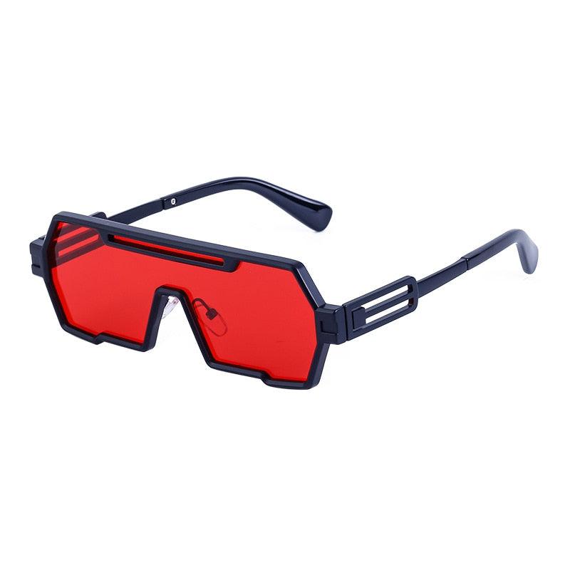 Ryan Steampunk Square Sunglasses - Rad Sunnies